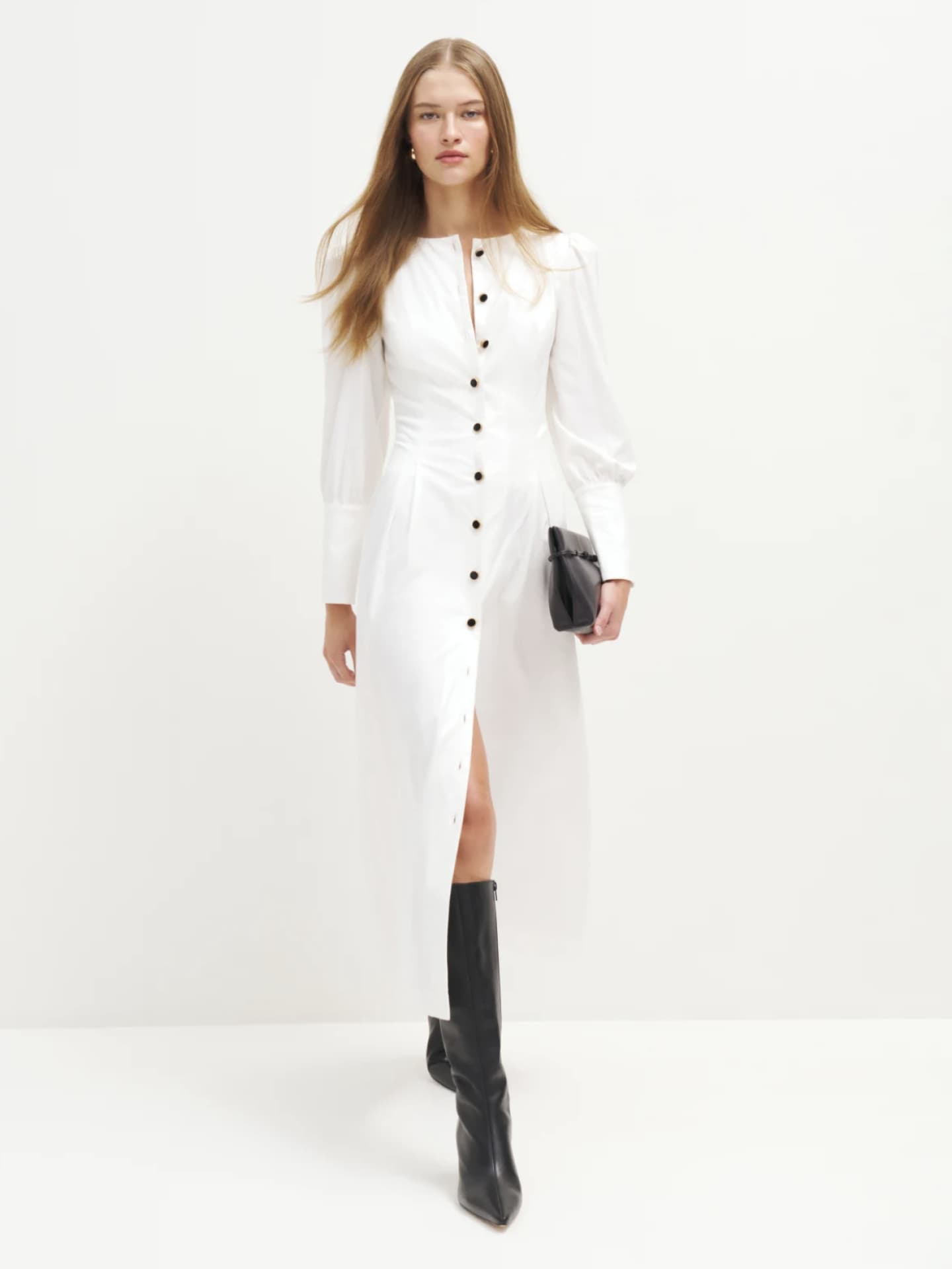 Kleid mit Knopfleiste