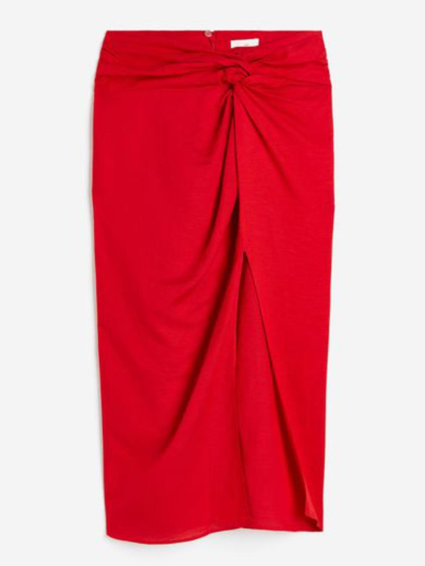 Knotenrock rot H&M