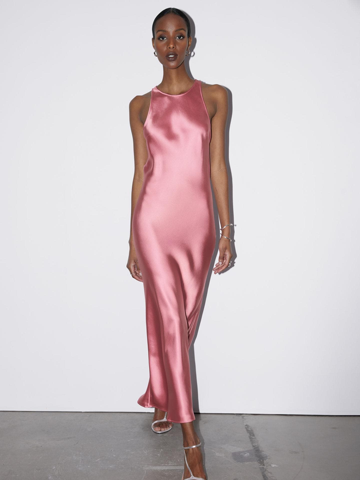 Satin Kleid von & Other Stories