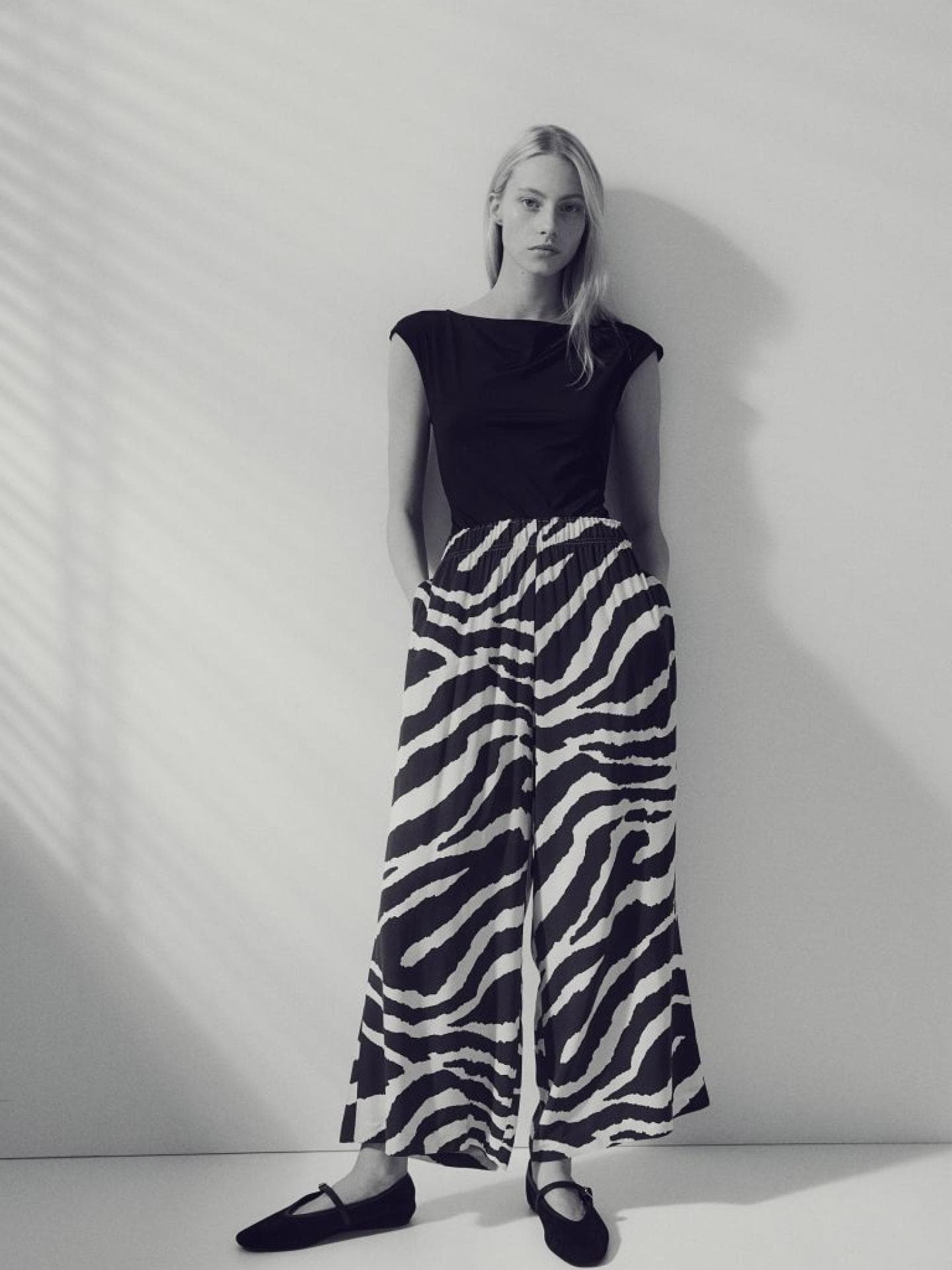 Schluphose im Zebra-Design