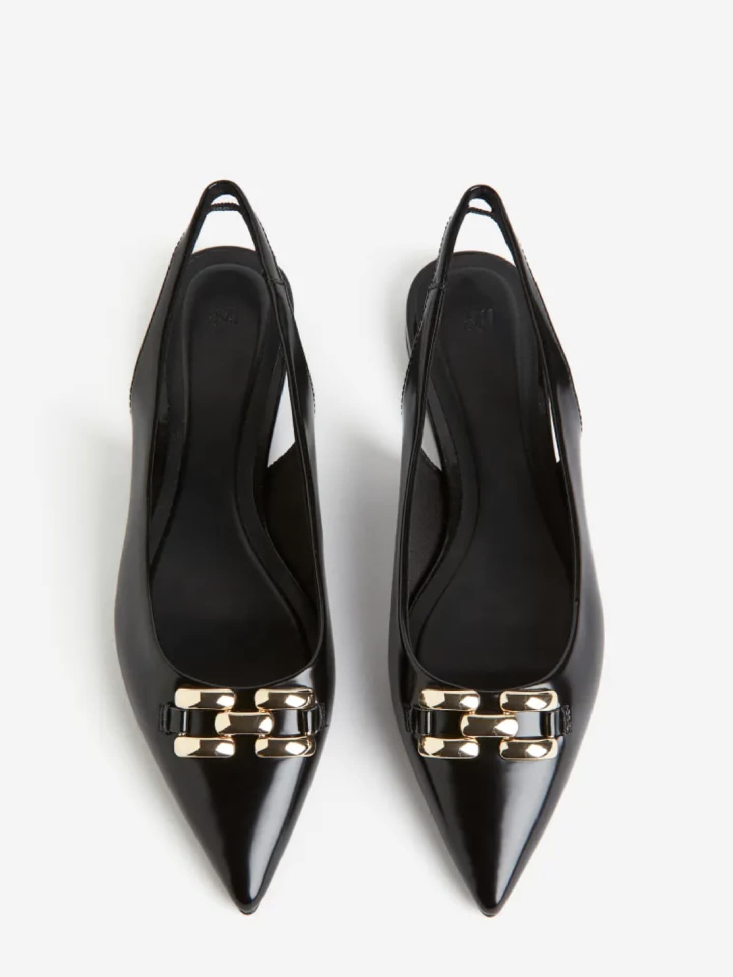 Slingbacks mit Zierschnalle