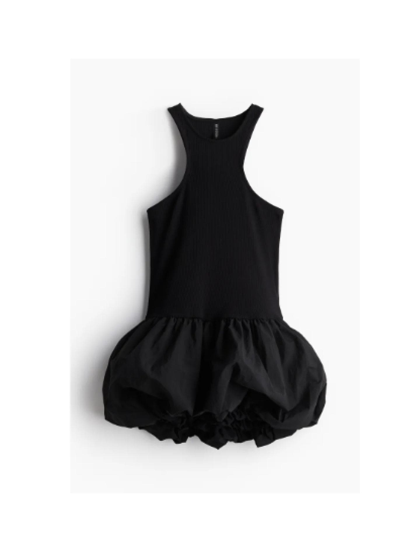 Ballonkleid schwarz H&M