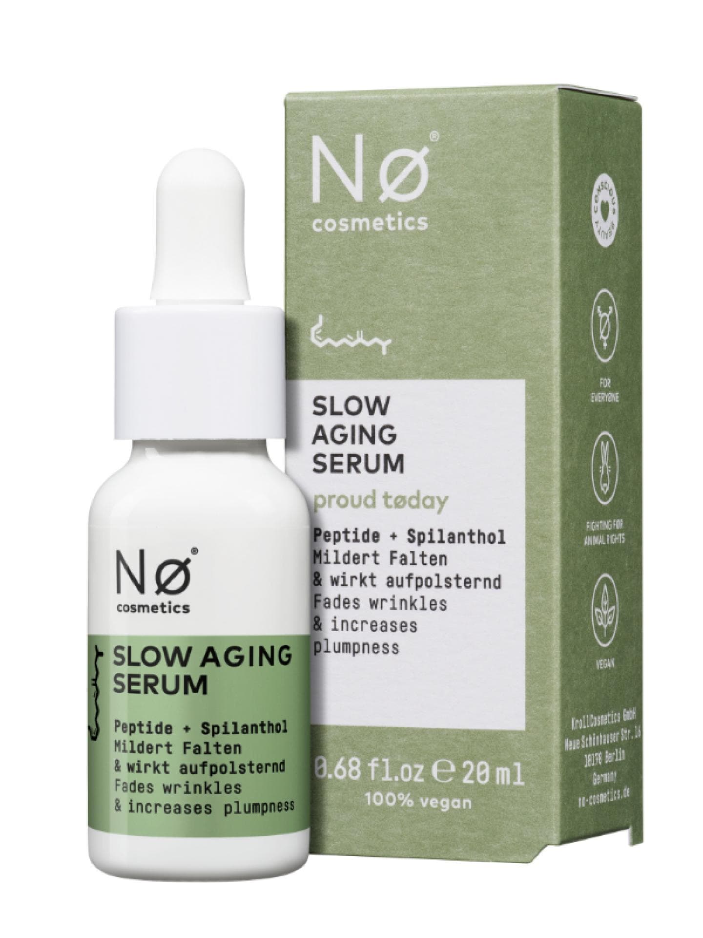 No Cosmetics Slow Aging Serum
