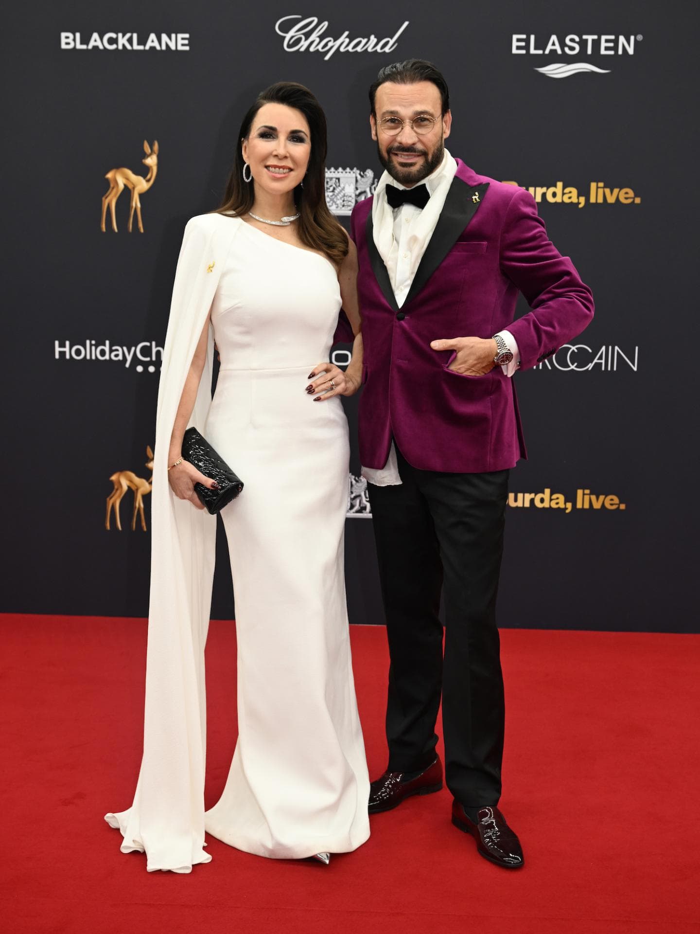 Judith Williams glänzte bei der Bambi-Verleihung 2024. Judith Williams und Alexander-Klaus Stecher