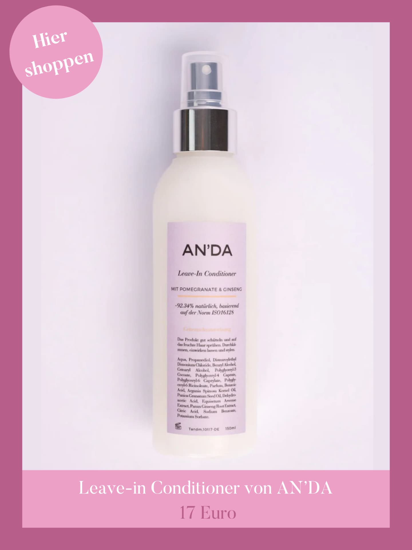 AN'DA Leave-in Conditioner