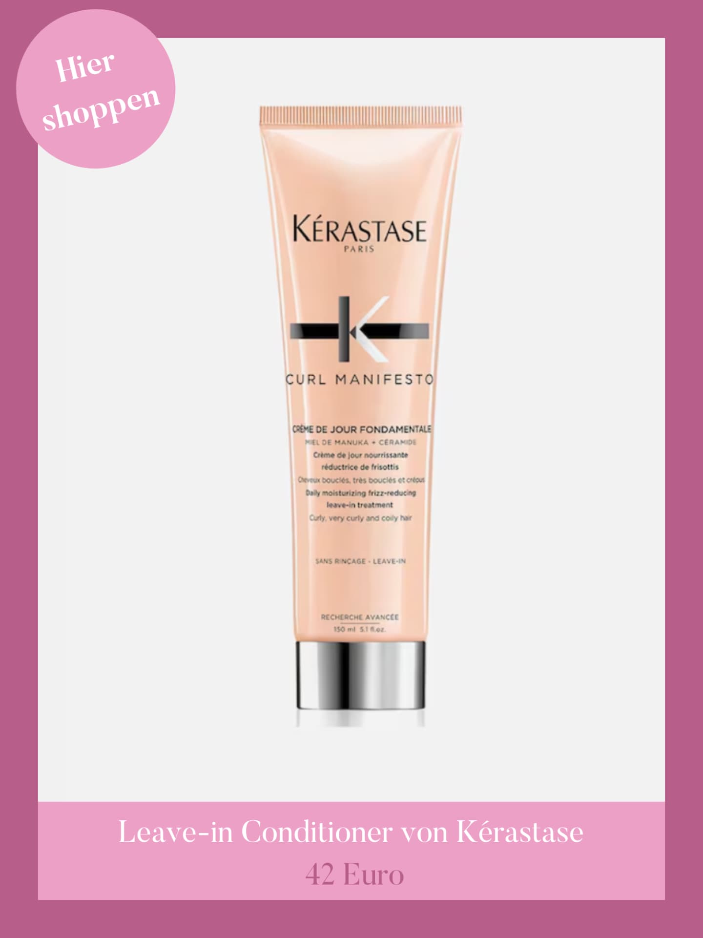 Kérastase Curl Manifesto Leave-in Conditioner