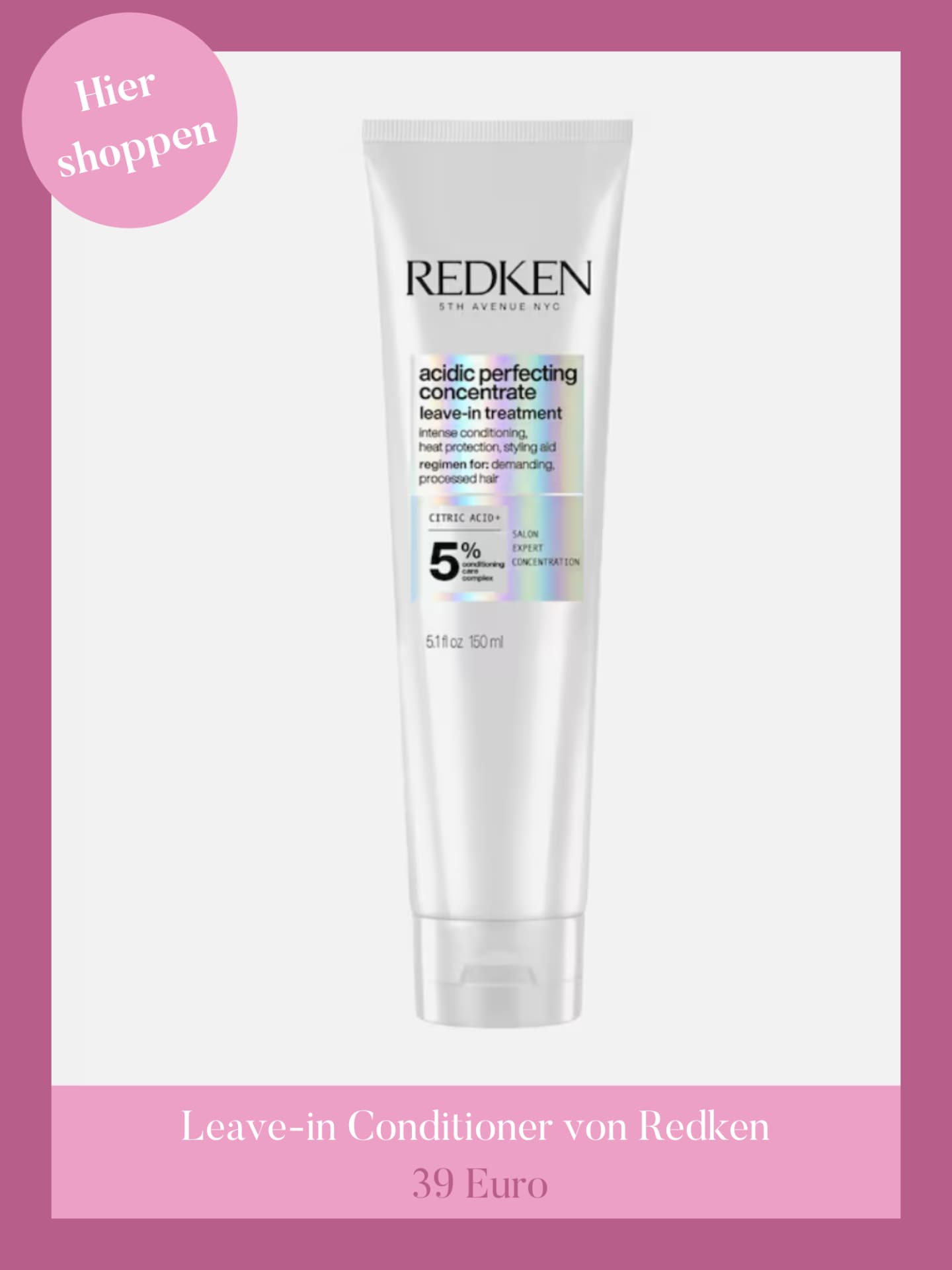 Redken Acidic Perfecting Concentrate Leave-in Conditioner