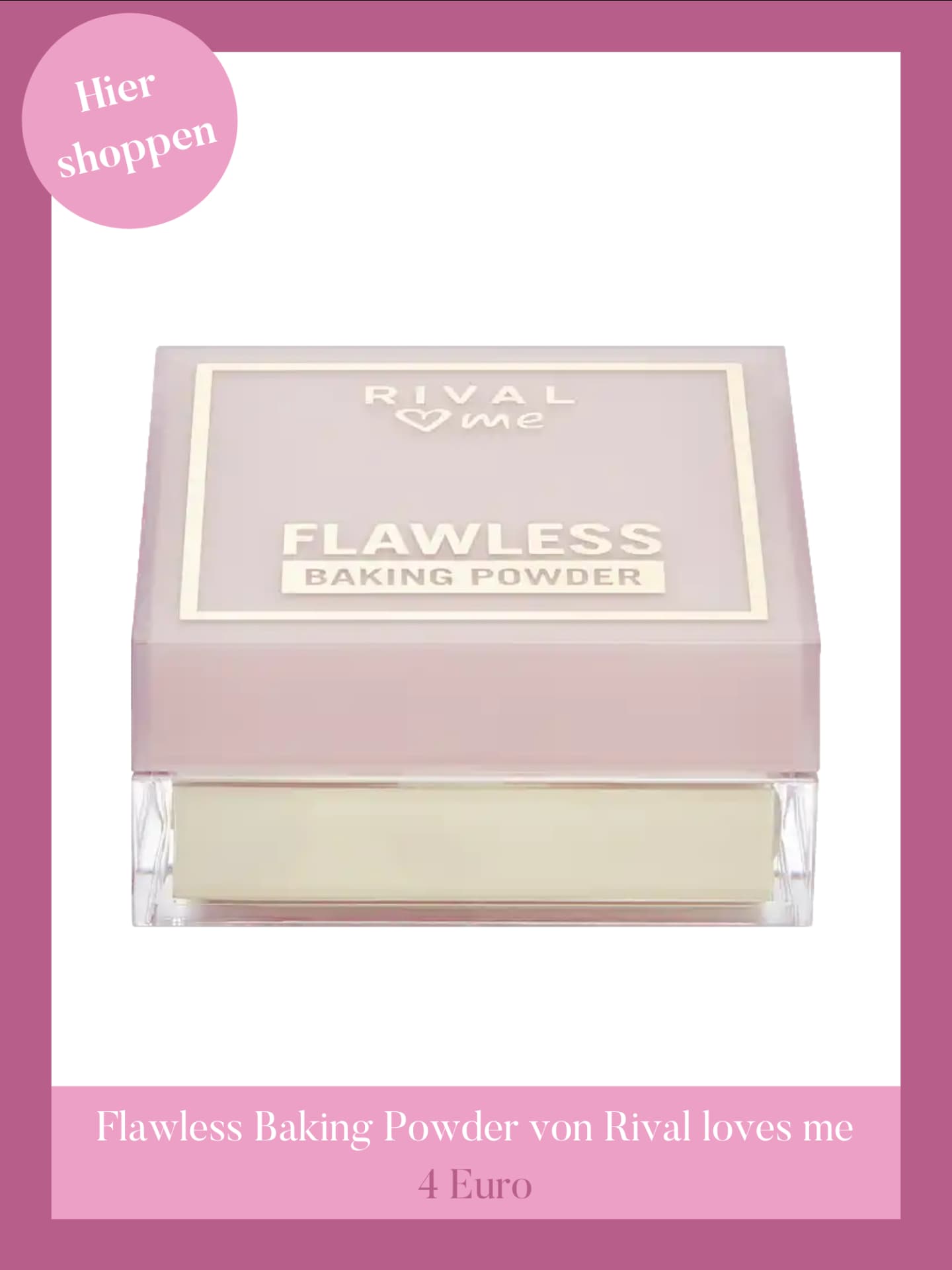 Flawless Baking Powder von Rival loves me