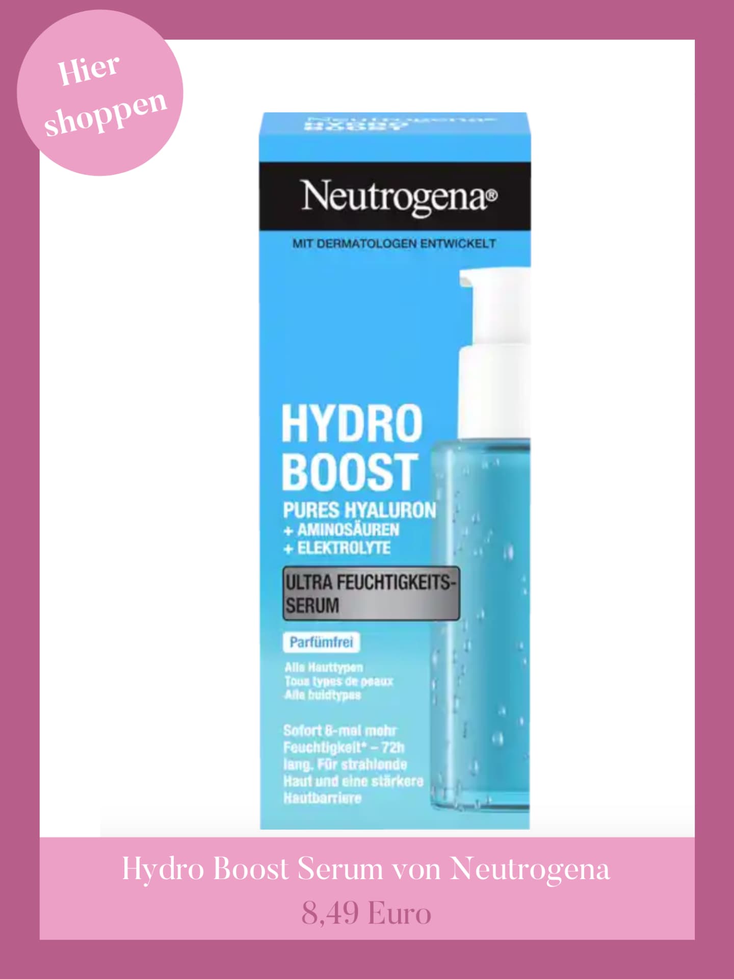 Hydro Boost von Neutrogena
