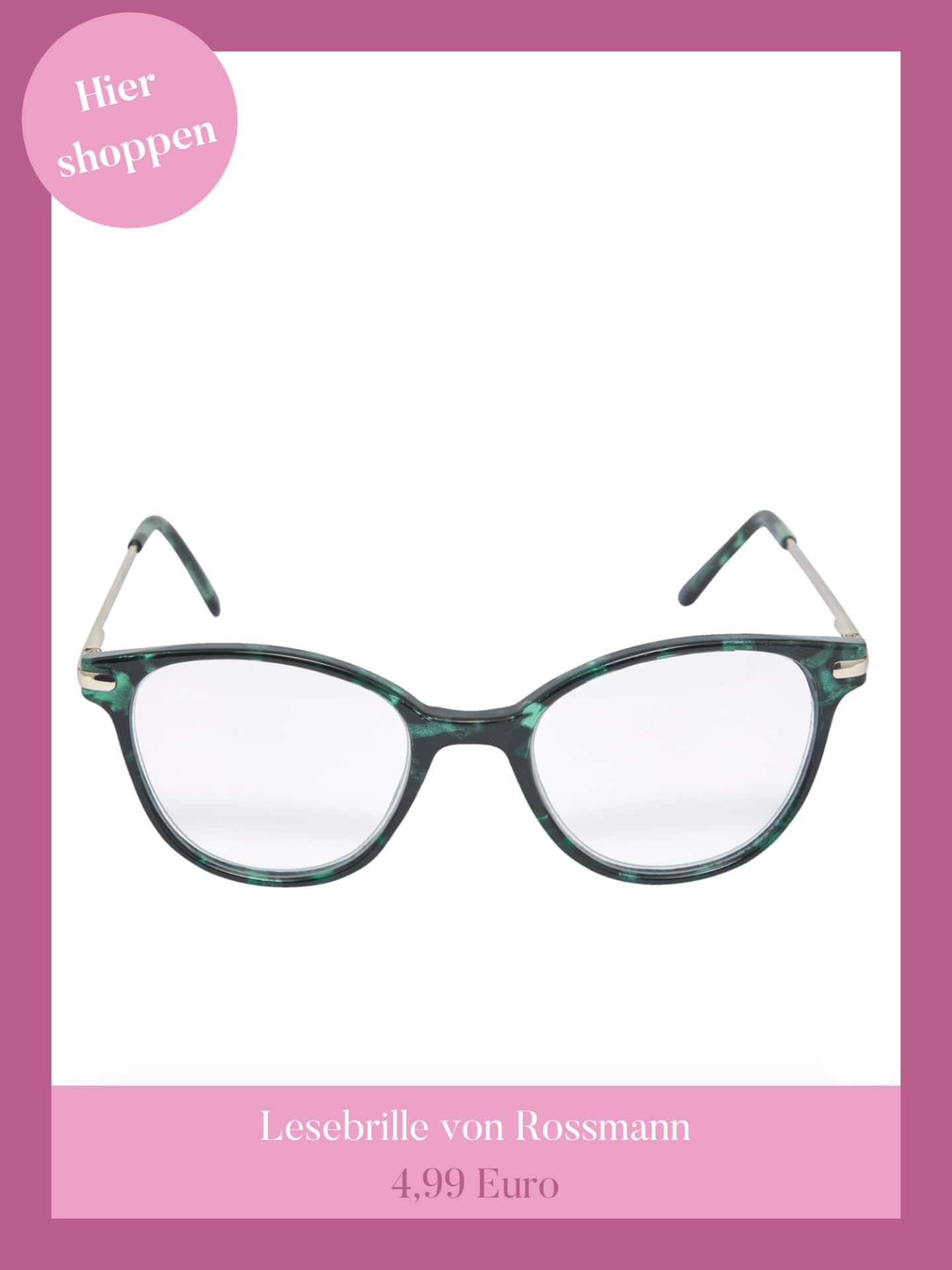 Cat Eye Lesebrille von Rossmann