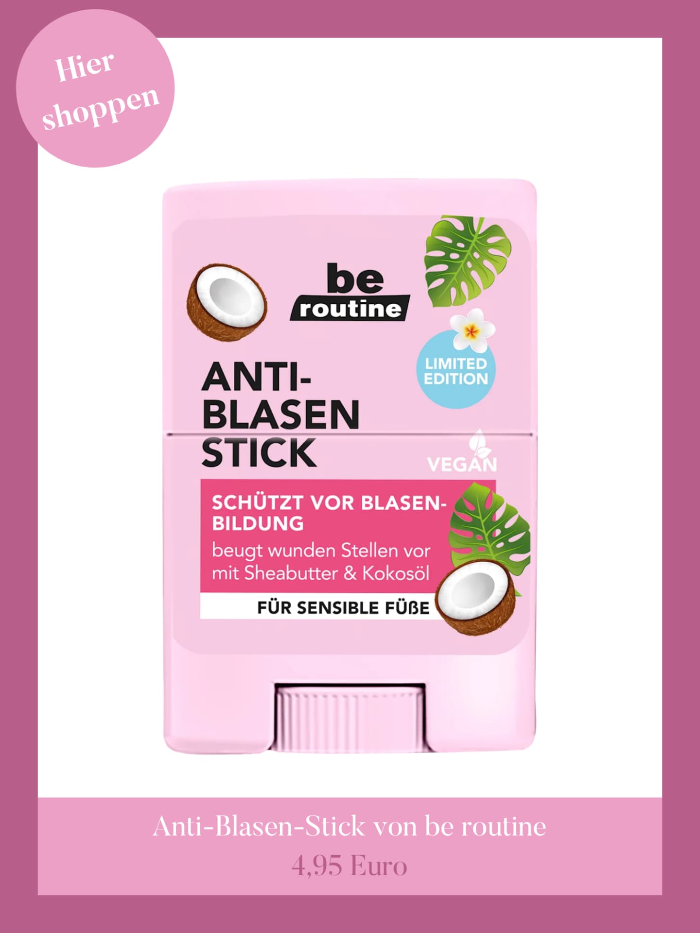 Anti-Blasen-Stick Widget von dm