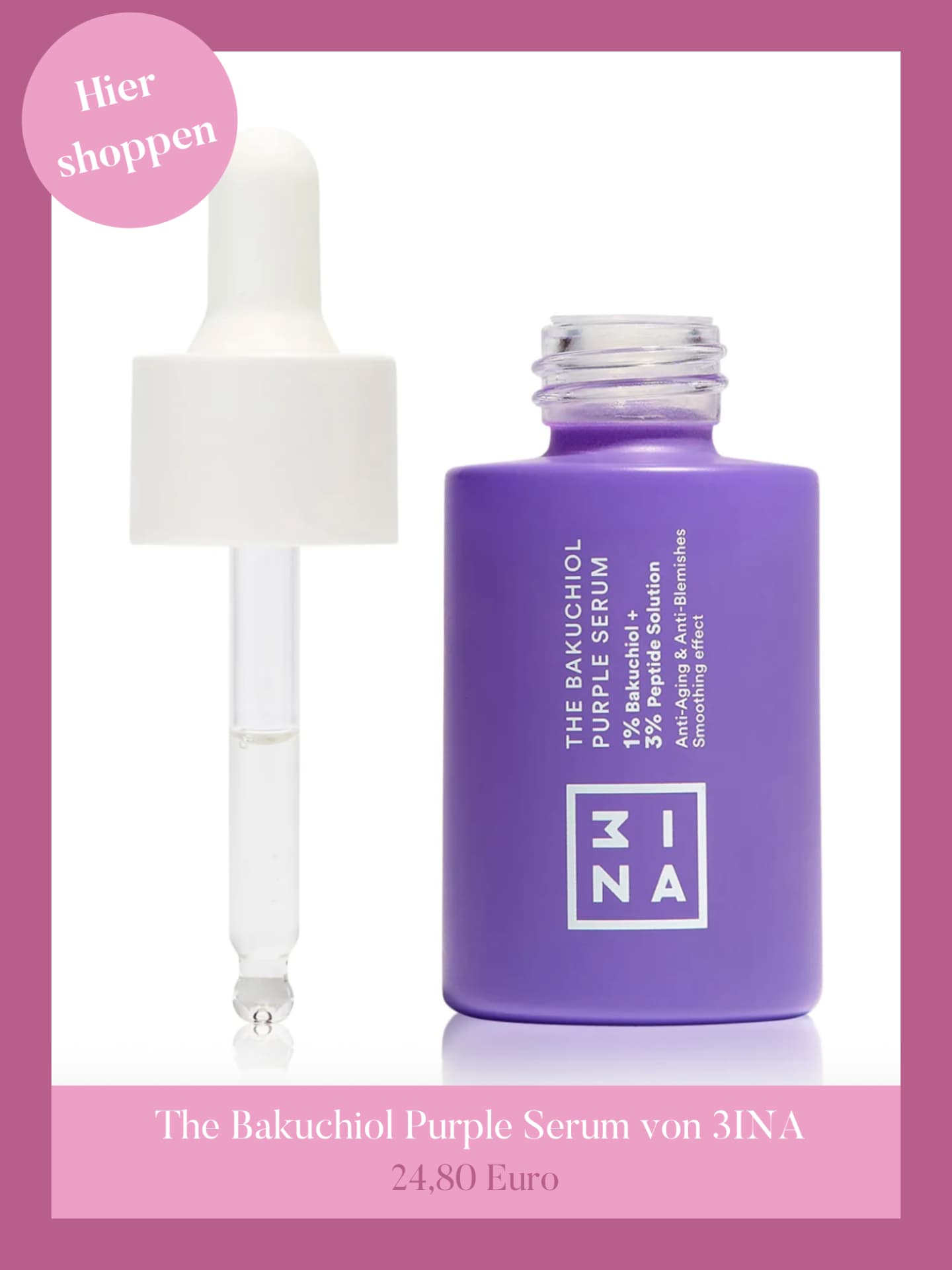 Bakuchiol Peptide Serum von 3INA