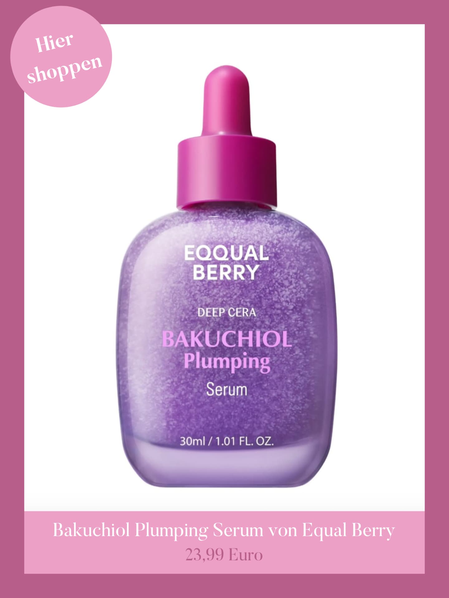 Bakuchiol Serum von Equalberry