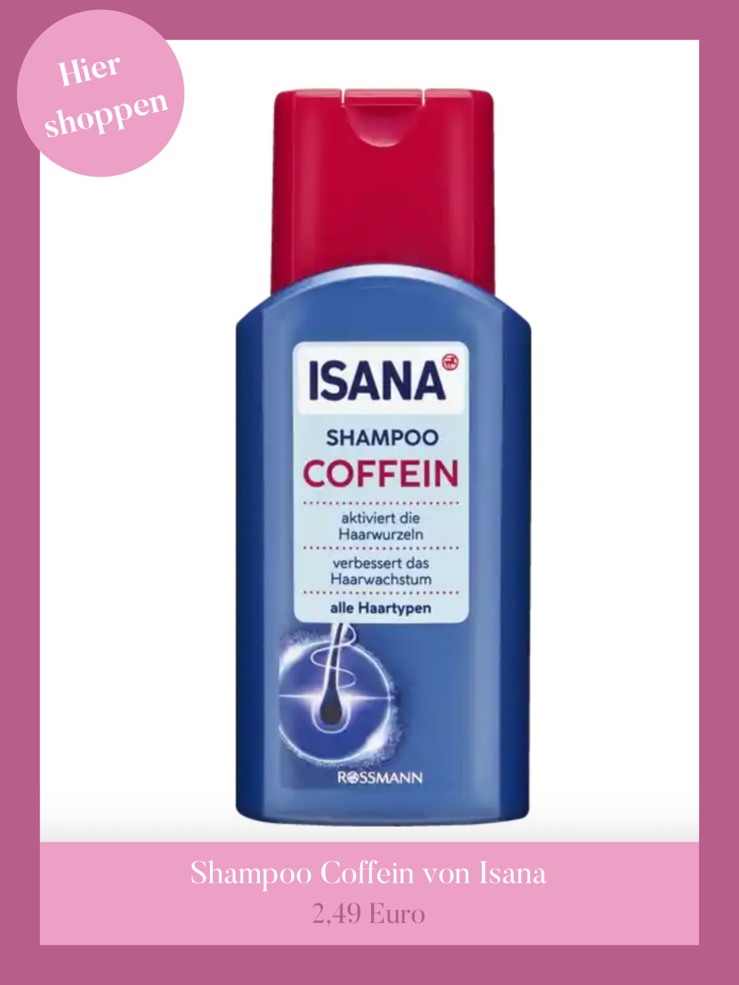 Coffein Shampoo Isana