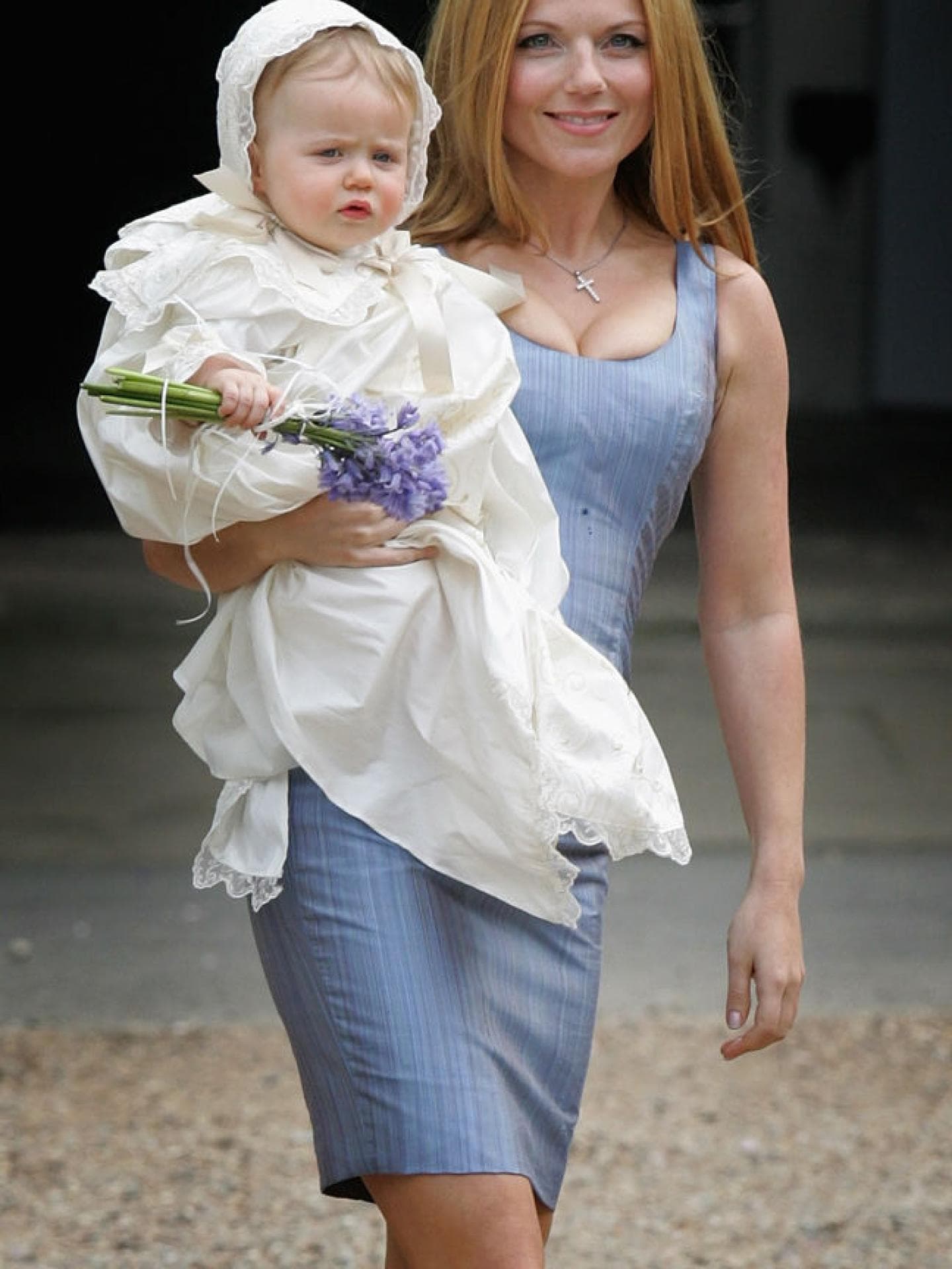 Geri Halliway und Tochter Bluebell Madonna Geri Halliway und Tochter Bluebell Madonna