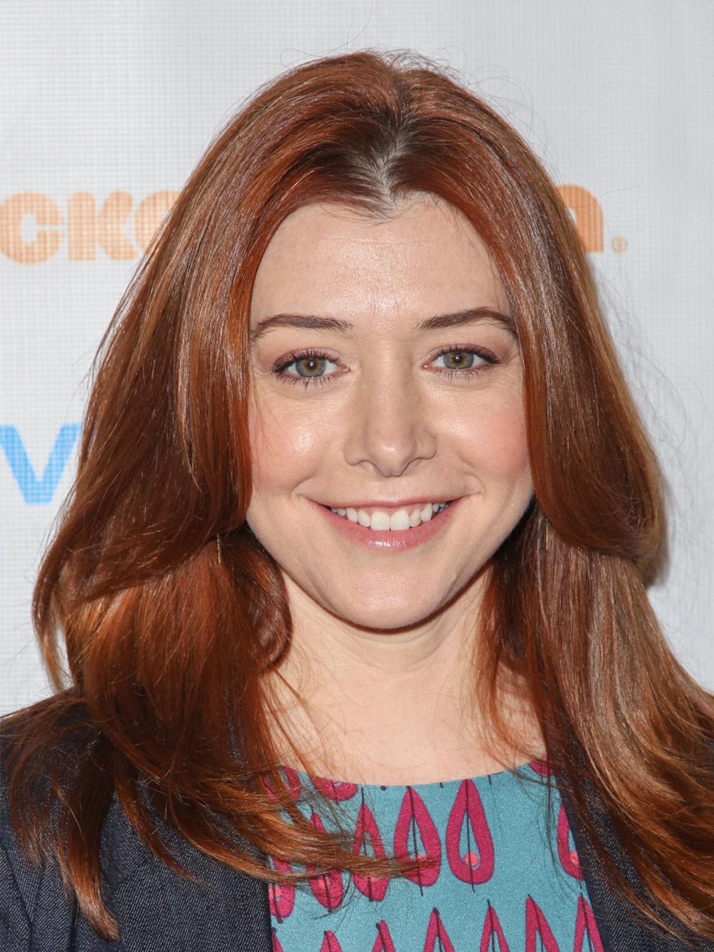 Alyson Hannigan mit roten Haaren