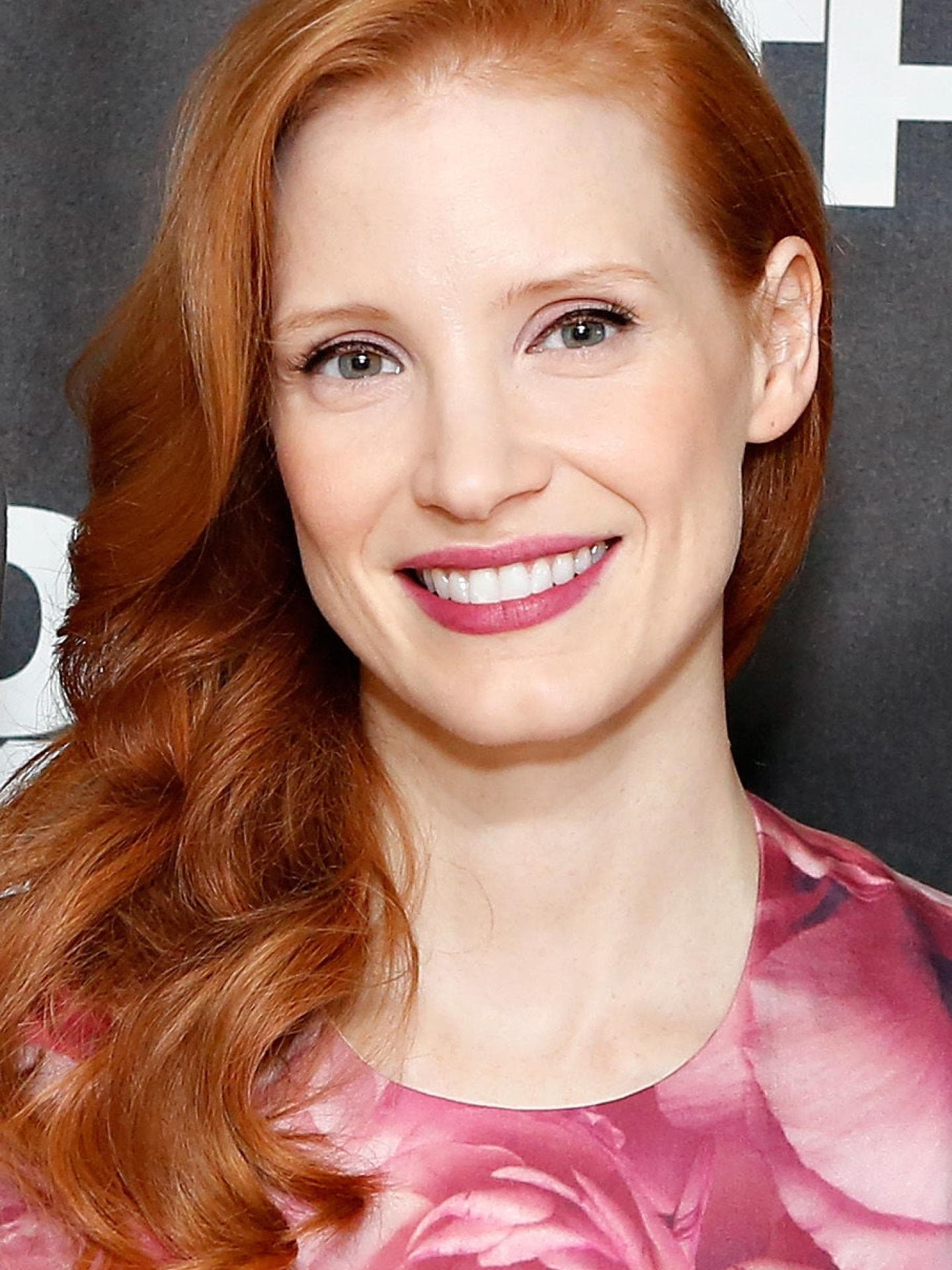 Jessica Chastain mit roten Haaren