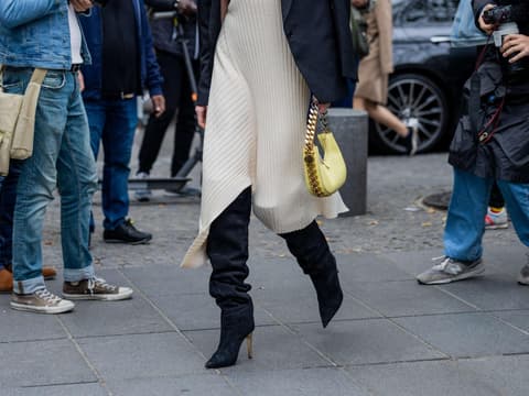 Stiefel Kleid Karlie Kloss