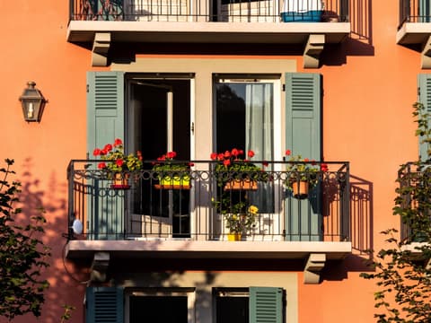 Balkon Farbe