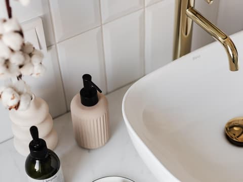 Ordentliches Badezimmer