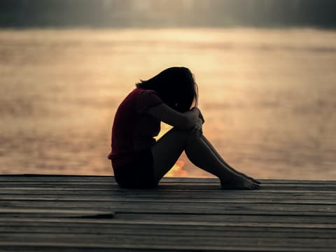 Resilienz stärken Frau gestresst