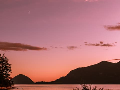 Sommerlicher Abendhimmel