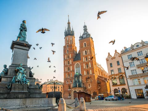 Altstadt Krakau in Polen