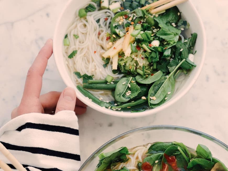 Asiatische Nudelsuppe