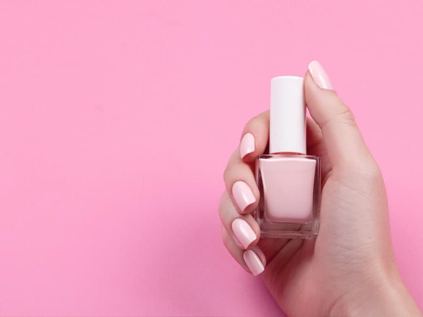 Fingernägel natur rosa