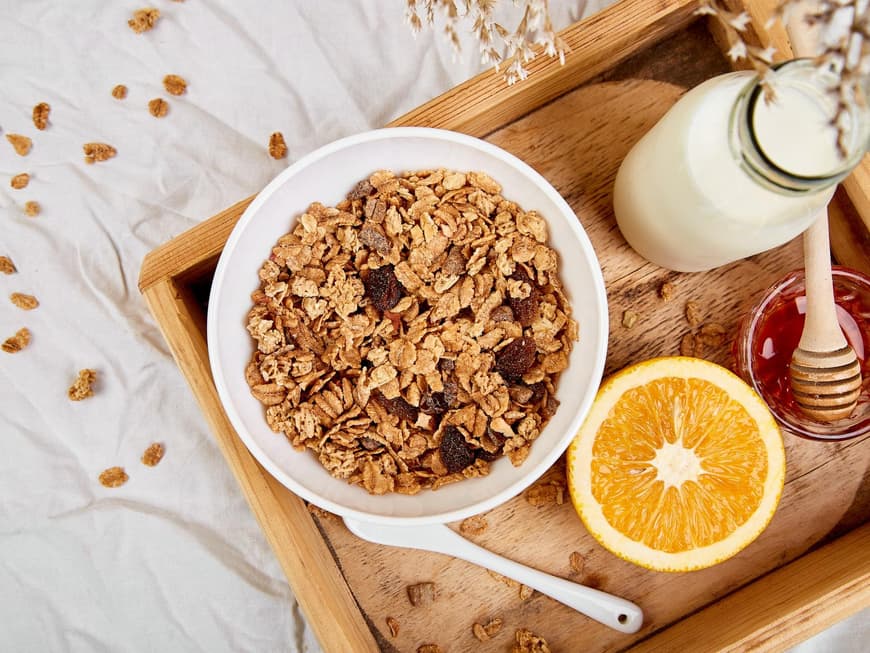 Haferflocken Müsli