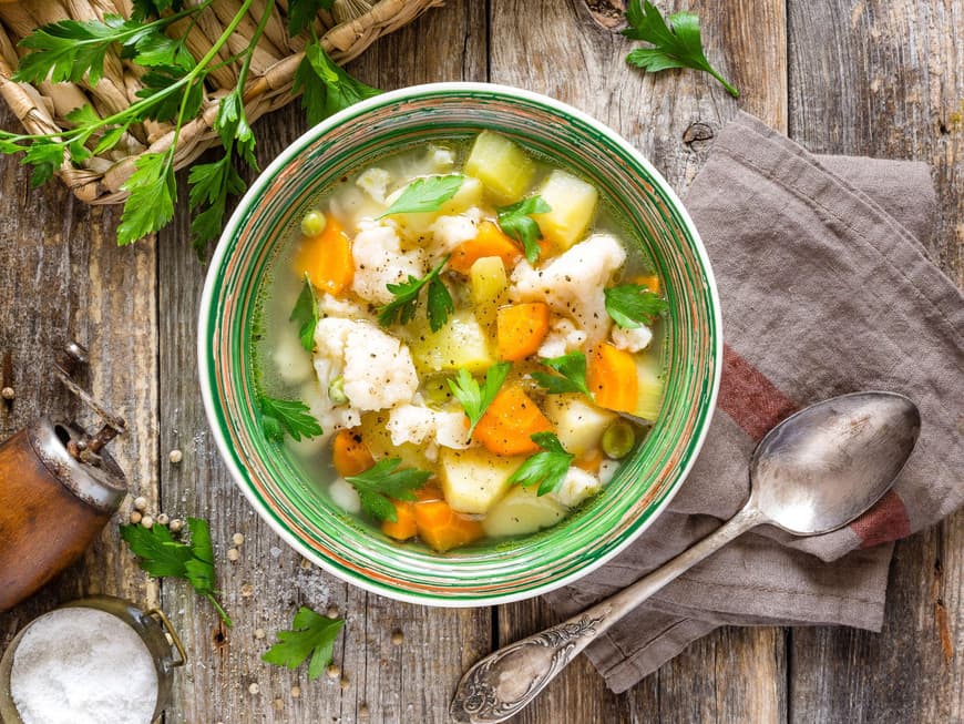 Gemüsesuppe