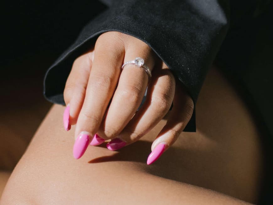 Nagellack pink