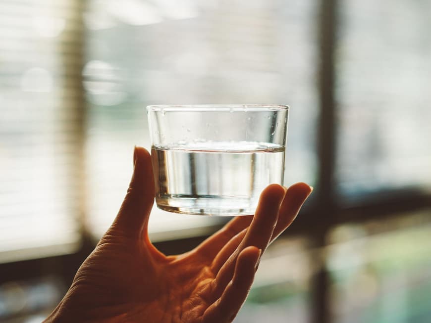 Zu viel Wasser trinken