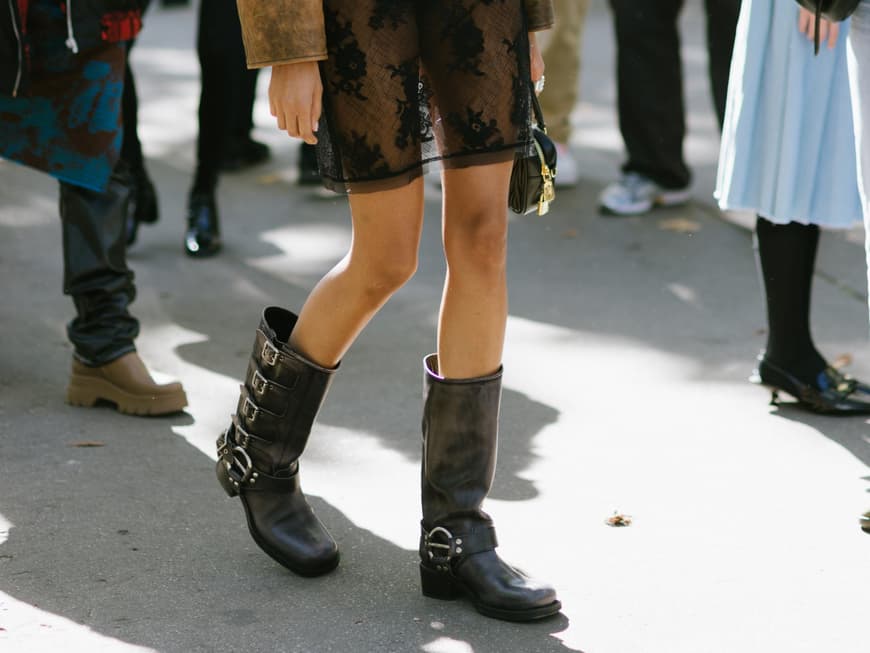 Streetstyle mit Biker Boots