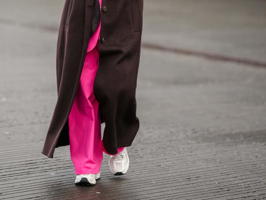Pink Anzug