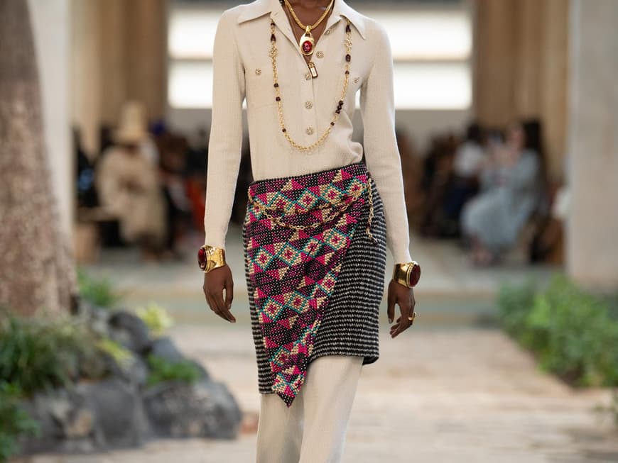 Kleid Rock Hose Runway Herbst Winter 2023