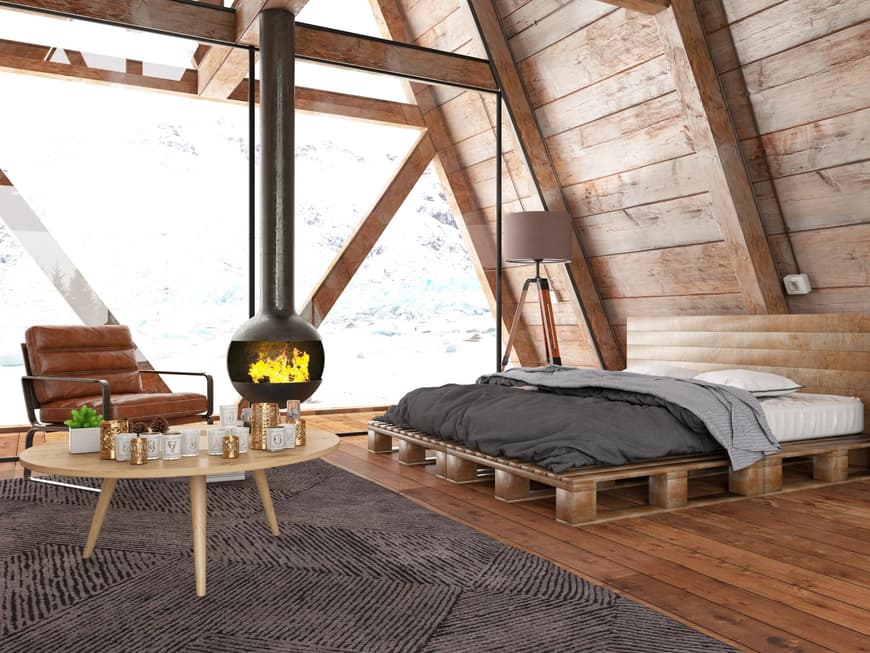 Schlafzimmer Dachgeschoss