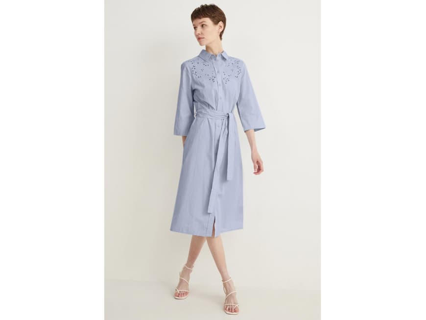 Hemdkleid in A-Linien-Form