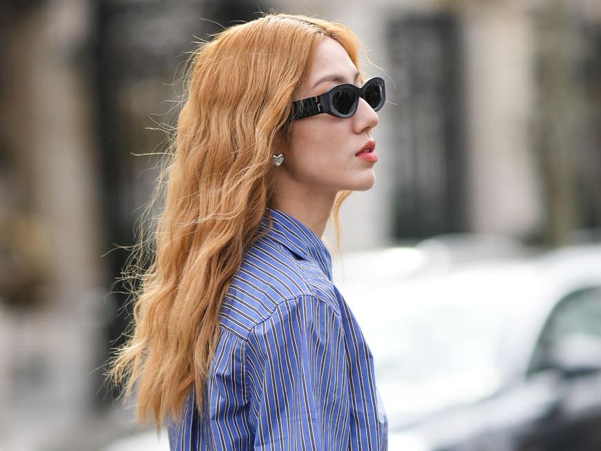 Blonde Haare