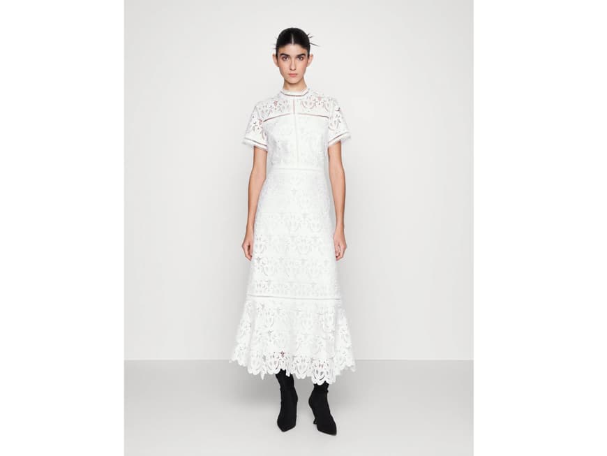 Langes Kleid in A-Linie