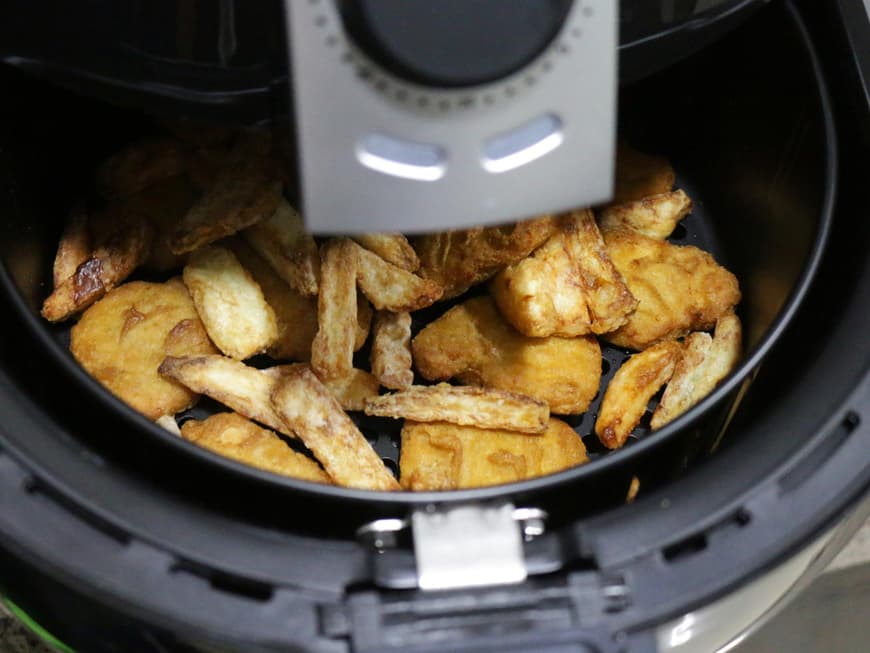 Pommes in Airfryer