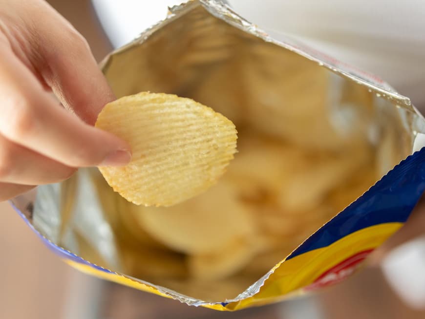 Chips in Chipstüte
