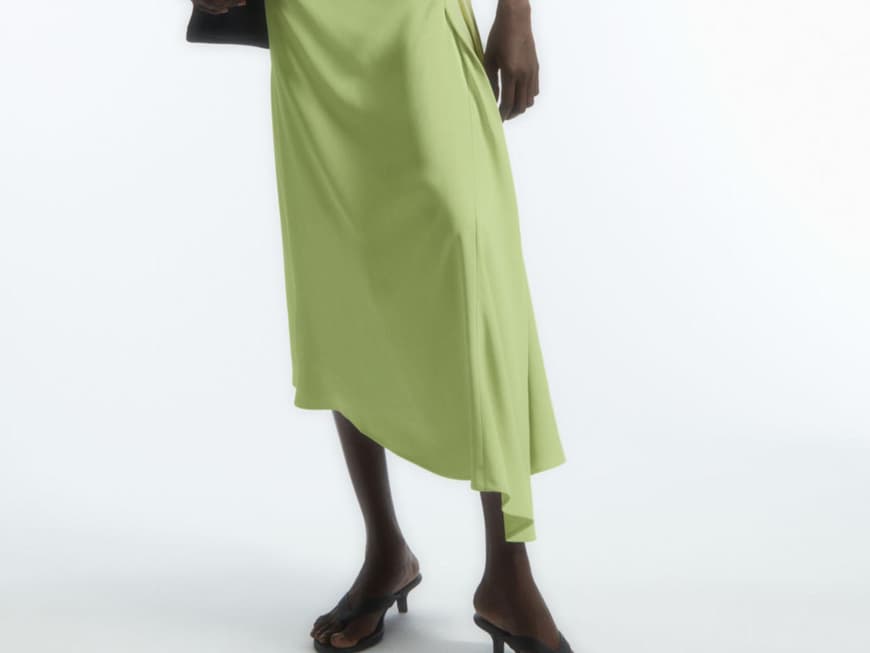 Grünes Cos-Kleid