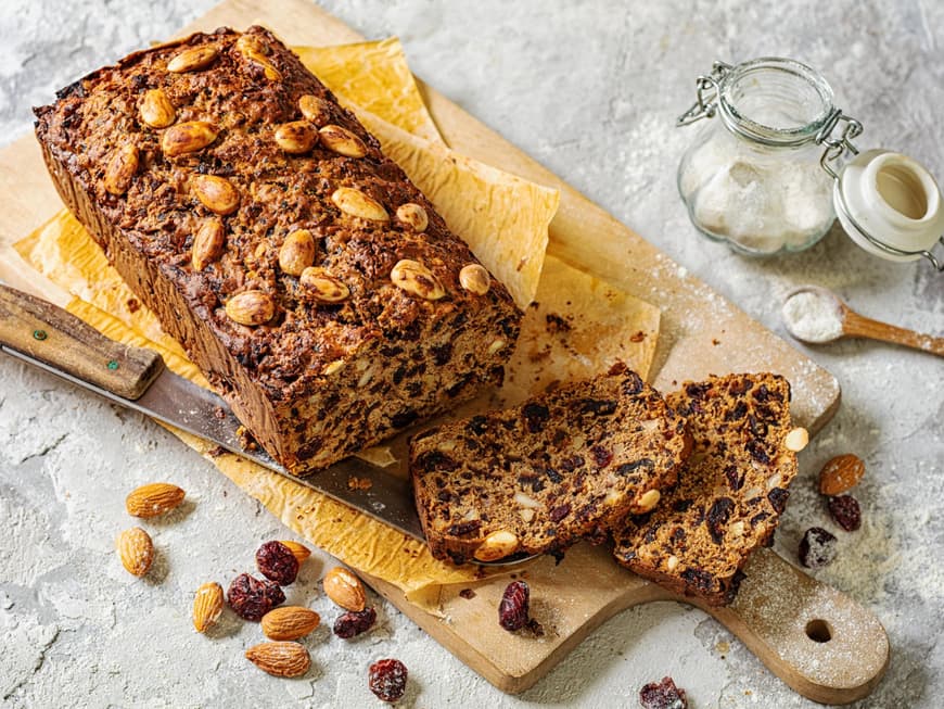 Rezept für ein Dinkel-Früchtebrot