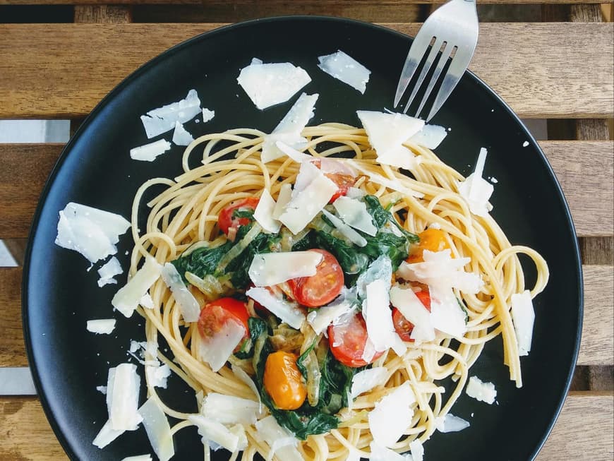 Tomaten-Knoblauch-Pasta