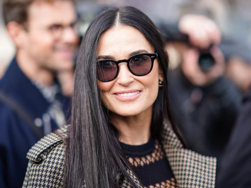 Demi Moore lange Haare Demi Moore lange Haare