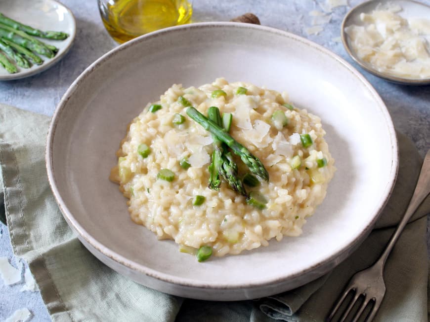 Spargelrisotto