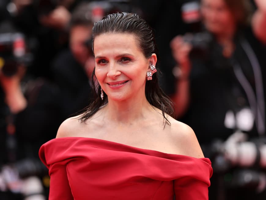 Juliette Binoche bei den Filmfestspielen in Cannes