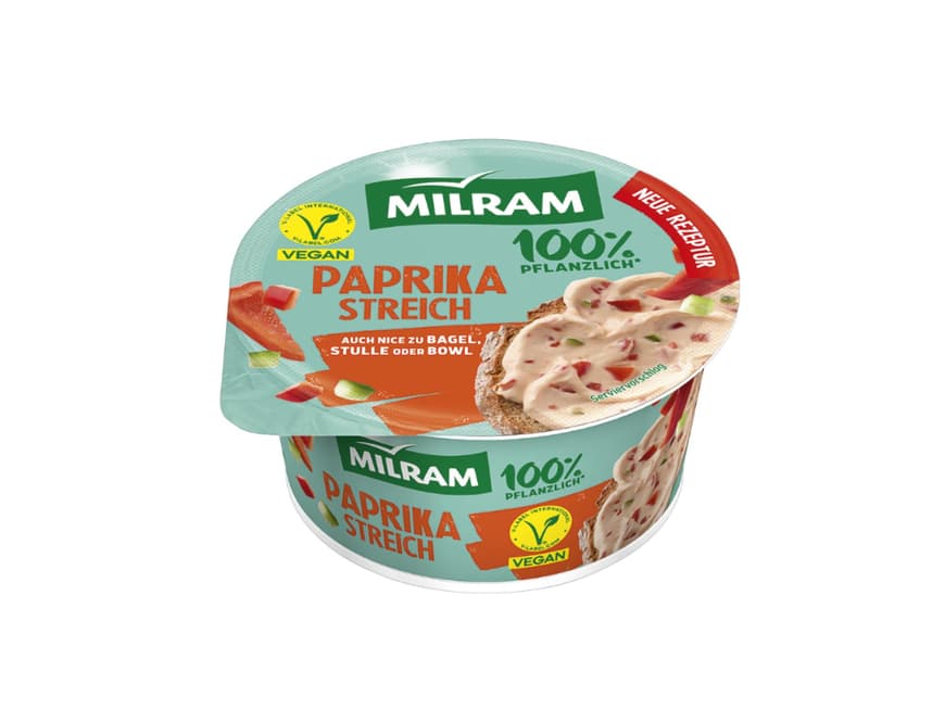 Milram veganer Paprika Streich