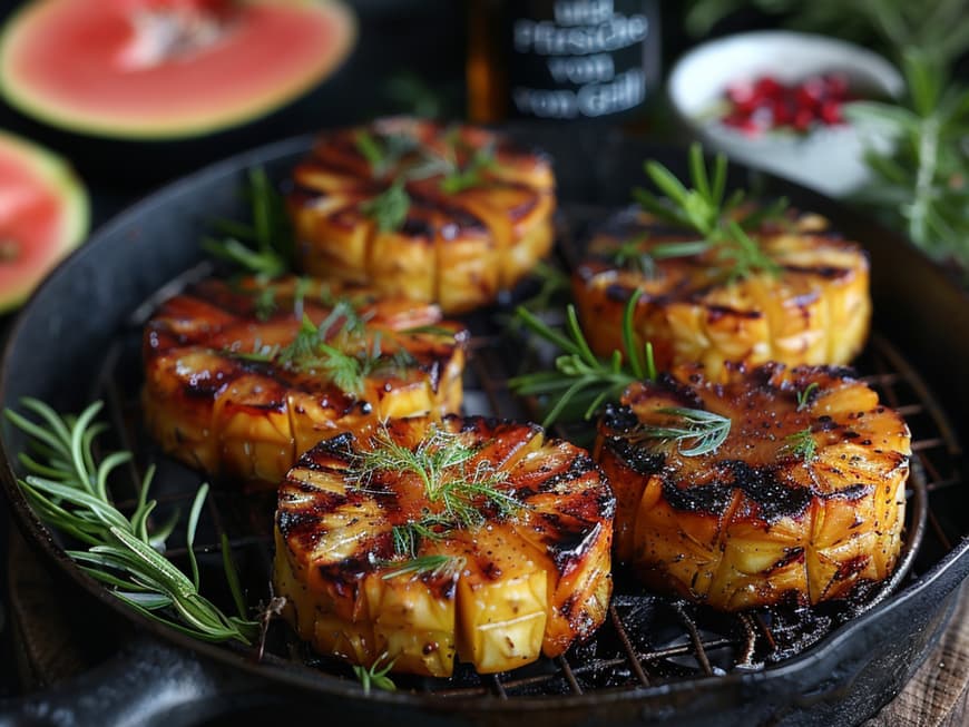 Ananas vom Grill